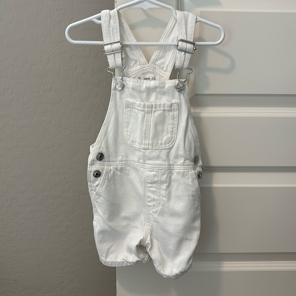 Mango kids denim romper